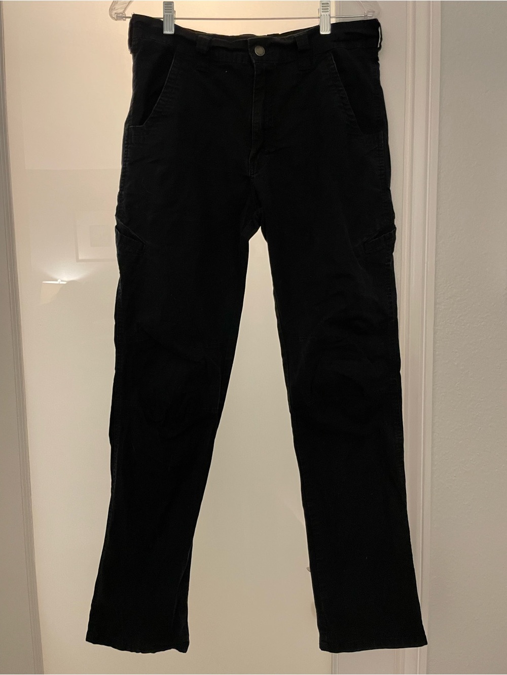 Woman’s Black Cotton Dickies Cargo Pants 32x32 Regular Fit